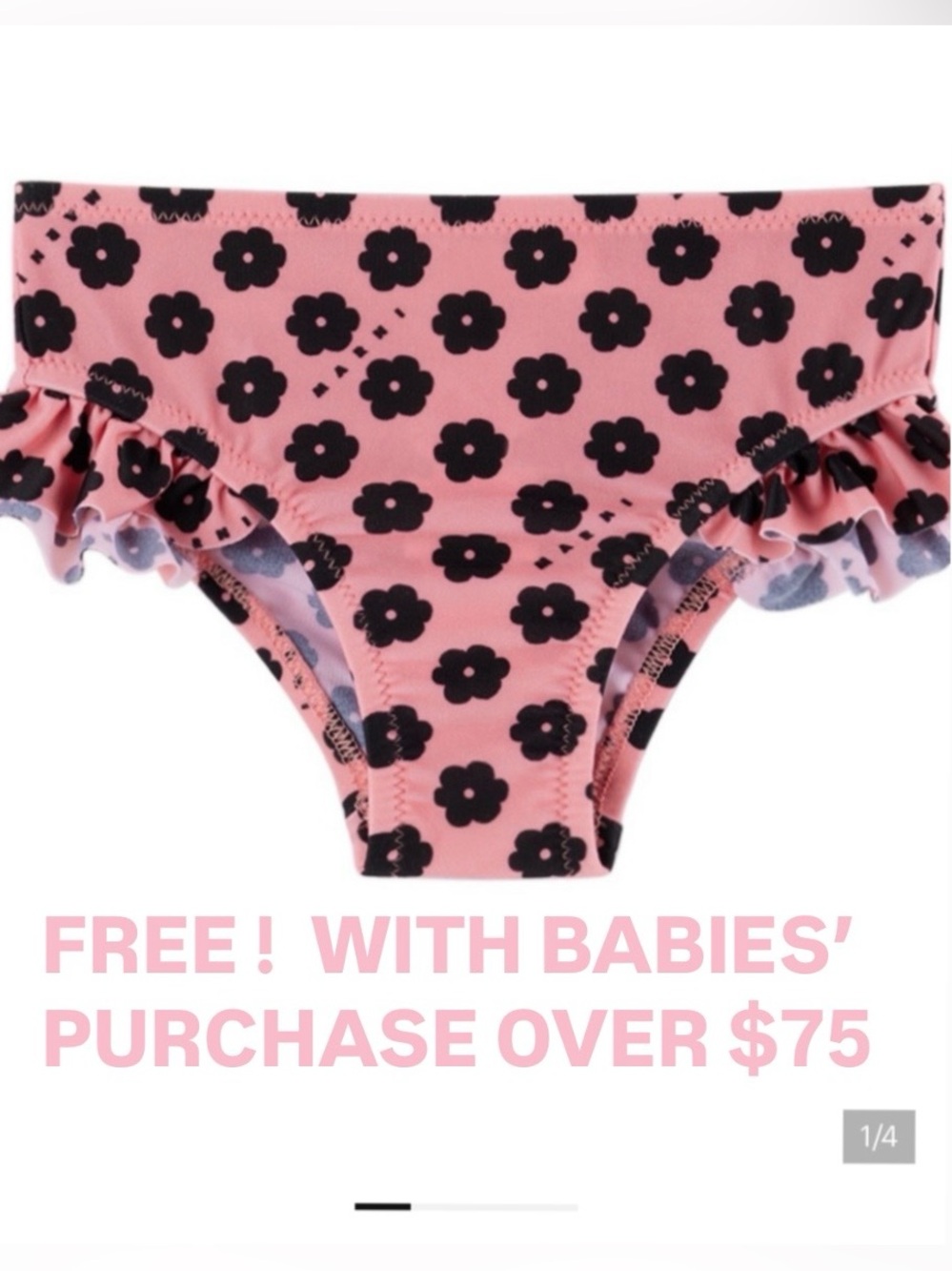 Baby MARNI SWIM BOTTOMS 3 months